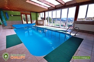 Wellness chalupa a vnitřní bazén - Český Krumlov