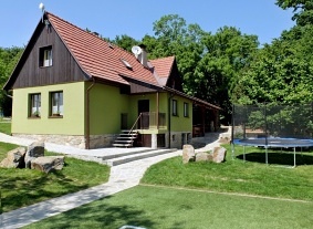 Chata bazén a hřiště - Hostýnské vrchy - Rychlov