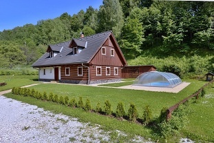 Wellness roubenka s bazénem - Černý Důl - Krkonoše