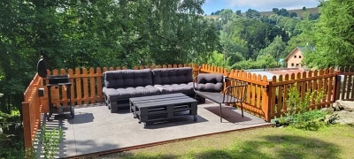 Chalupa Krkonoše a sauna - Aldrov - Janova Hora