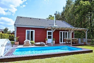 Chata Bungalov s bazénem - Lužnice - Třeboňsko