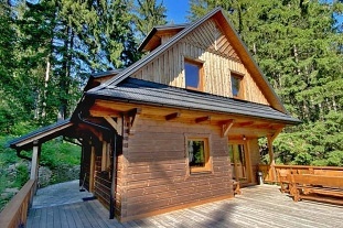 Wellness chata u lesa - přehrada Horní Bečva