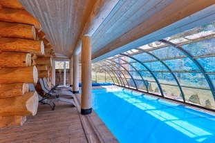 Wellness Srub s bazénem - Praděd - Jeseníky