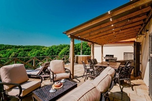 Chalupa na samotě - koupací sud - Štiavnické vrchy