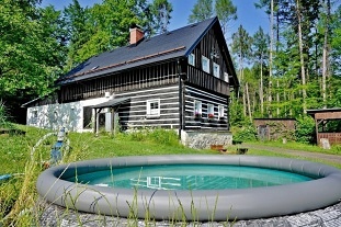 Nový objekt: Roubenka s bazénem - CHKO Lužické hory - Jedličná 6C-161