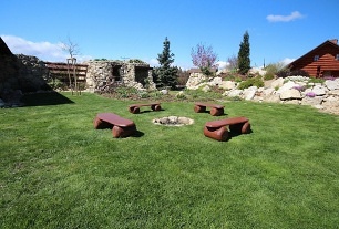 Kanadský srub s koupacím jezírkem - Blansko