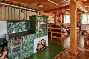 Roubenka Krkonoše - pec a sauna - Janské Lázně