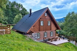 Roubená chalupa Krkonoše - Janské Lázně - Pec