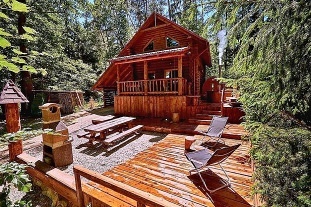 Srubová chata a wellness - Vranovská přehrada