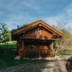 Ranch na Hranici - srub Baka - Beskydy