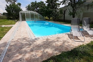 Chalupa s bazénem - Jižní Morava, Žeravice