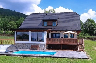 Wellness chalupa s bazénem - Dolní Morava