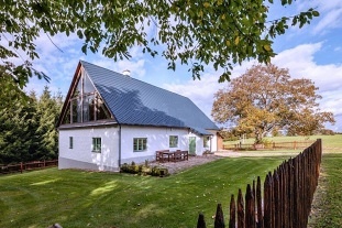 Chalupa sauna a kachlová kamna - Žďárské vrchy