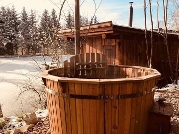 Glamping na vod s wellness - Velk Ratmrov