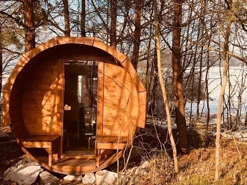 Glamping na vod s wellness - Velk Ratmrov