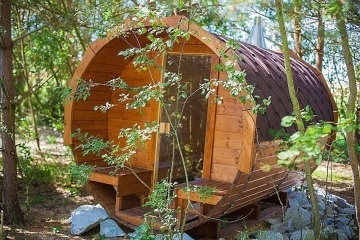 Glamping na vod s wellness - Velk Ratmrov