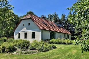 Chalupa se saunou - hrad Landštejn - Slavonice