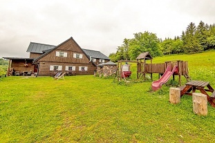 Horská chalupa s výhledem na Sněžku - Krkonoše