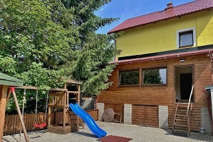 Horská chalupa - Flájská přehrada - Krušné hory