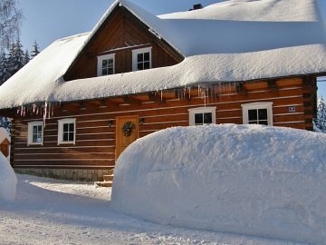 Wellness roubenka - ern studnice - Jelen kout