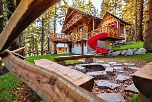Wellness srub - sauna a vířivka - Malá Fatra