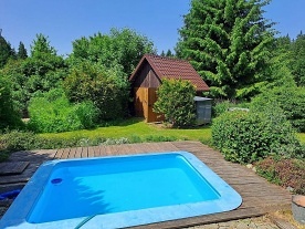 Chalupa s bazénem - Lipenské jezero - jižní Čechy