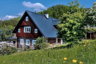 Krkonošská roubenka s wellness - Studenov