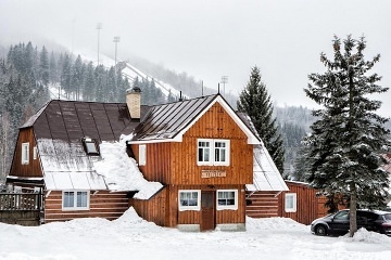 Chalupa Krkonoe - ertova hora - Harrachov