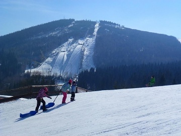 Chalupa Krkonoe - ertova hora - Harrachov