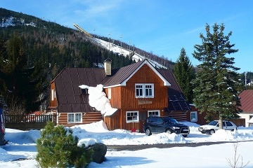 Chalupa Krkonoe - ertova hora - Harrachov