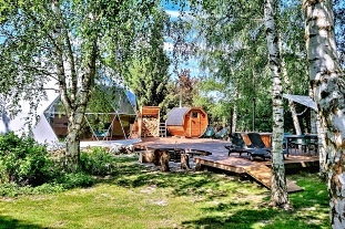 Nov objekt: Glamping Mile - IGLOO - sauna a koupac sud 3C-109