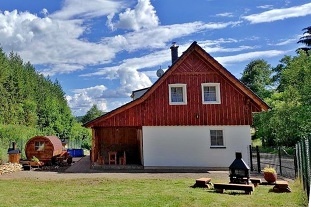 Recenze: Wellness roubenka u lesa - Heřmánkovice