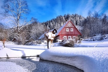 Horská chalupa - Krkonoše - Lysečinské údolí
