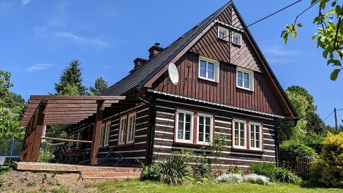 Roubenka s wellness - sauna - vivka - bazn