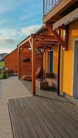 Rodinn chalupa - apartmny - vhled na Lipno