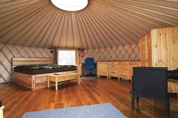 Glamping Dlouh Tebov - Jurta Orlick podh