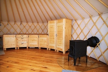 Glamping Dlouh Tebov - Jurta Orlick podh