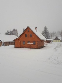 Roubenka Orlick hory - sauna a kachlov kamna