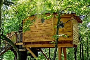 Recenze: Glamping Vizovické vrchy - Domek na stromě