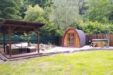 Wellness Kokon - glamping chata Truskavna