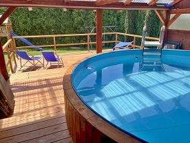 Chalupa s bazénem - Orlické hory - Pastviny