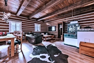 Wellness Roubenka - kachlová kamna - Podkrkonoší