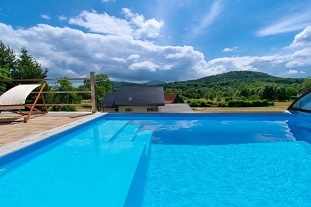 Wellness chalupa s bazénem - Jedlová hora