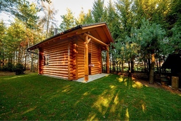 Srub v lese - glamping Golv Jenkov - Nasavrky