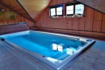 Srub Mendryka - bazn SPA a sauna - Janov