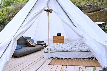 Glamping Dolek - kemp Doubrava - Hoice