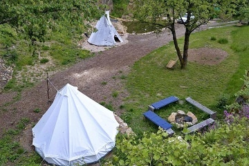 Glamping Dolek - kemp Doubrava - Hoice