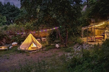 Glamping Dolek - kemp Doubrava - Hoice