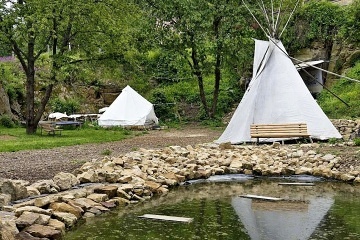 Glamping Dolek - kemp Doubrava - Hoice