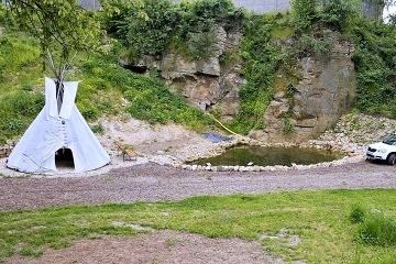 Glamping Dolek - kemp Doubrava - Hoice